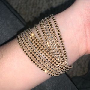Brown bracelet Swarovski